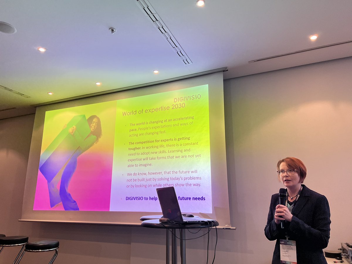 carinaginty's tweet photo. Delighted to share @atu_ie @ntutorr transforming learning story underway in Ireland’s Technological University sector at #OEB23 -in good company with @helsinkiuni - another amazing National project - lots of synergies 🇮🇪 🇫🇮 excellent chairing @gillysalmon 👏 #NextGenerationEU https://t.co/Uyon5LH6H6