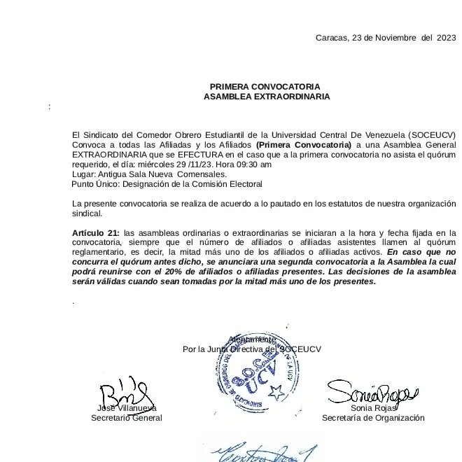 ucvsoce's tweet photo. SOCE Informa: https://t.co/KLmTGtDwxX
