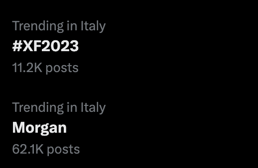 mrctbbt's tweet photo. Fa già ridere così. #XF2023 https://t.co/Abpytzvetm