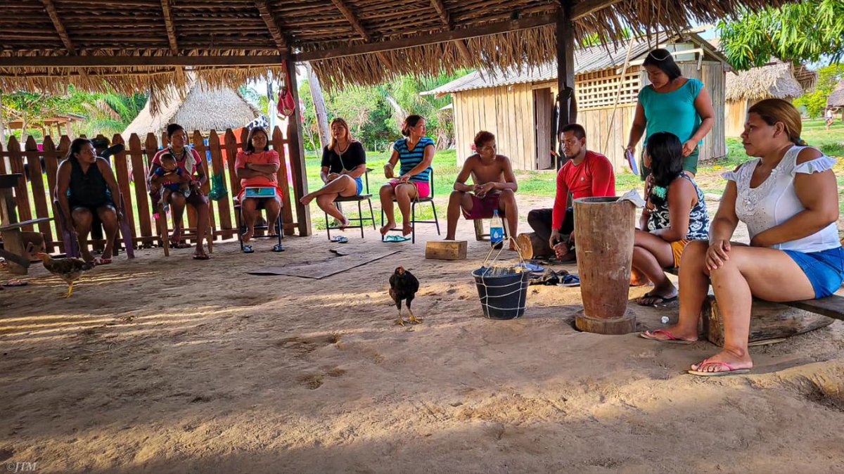 Jefferson_TM_20's tweet photo. AWANDA - Associação dos povos Makurap do Rio Guaporé.

Reunião de alinhamento, para realizar as atividades e trabalhos na aldeia e também para repassar os informes para os associados e parentes . https://t.co/S0fo7HkARq