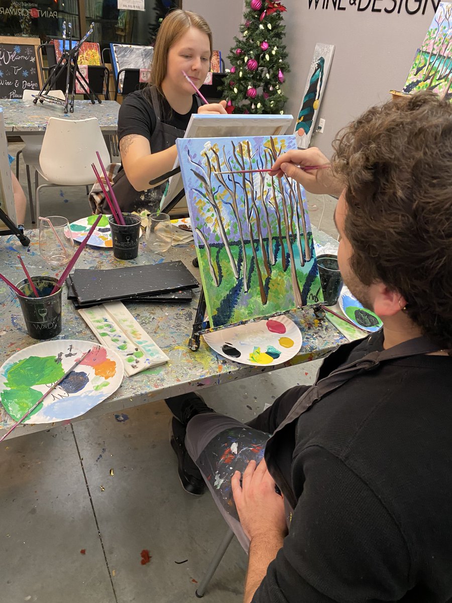 We are thankful for the great team of staff that makes up Sustain Dane.

To welcome our new Development &amp; Partnership Manager Spencer Bierman to Sustain Dane, we participated in team bonding through one of his favorite activities, art!