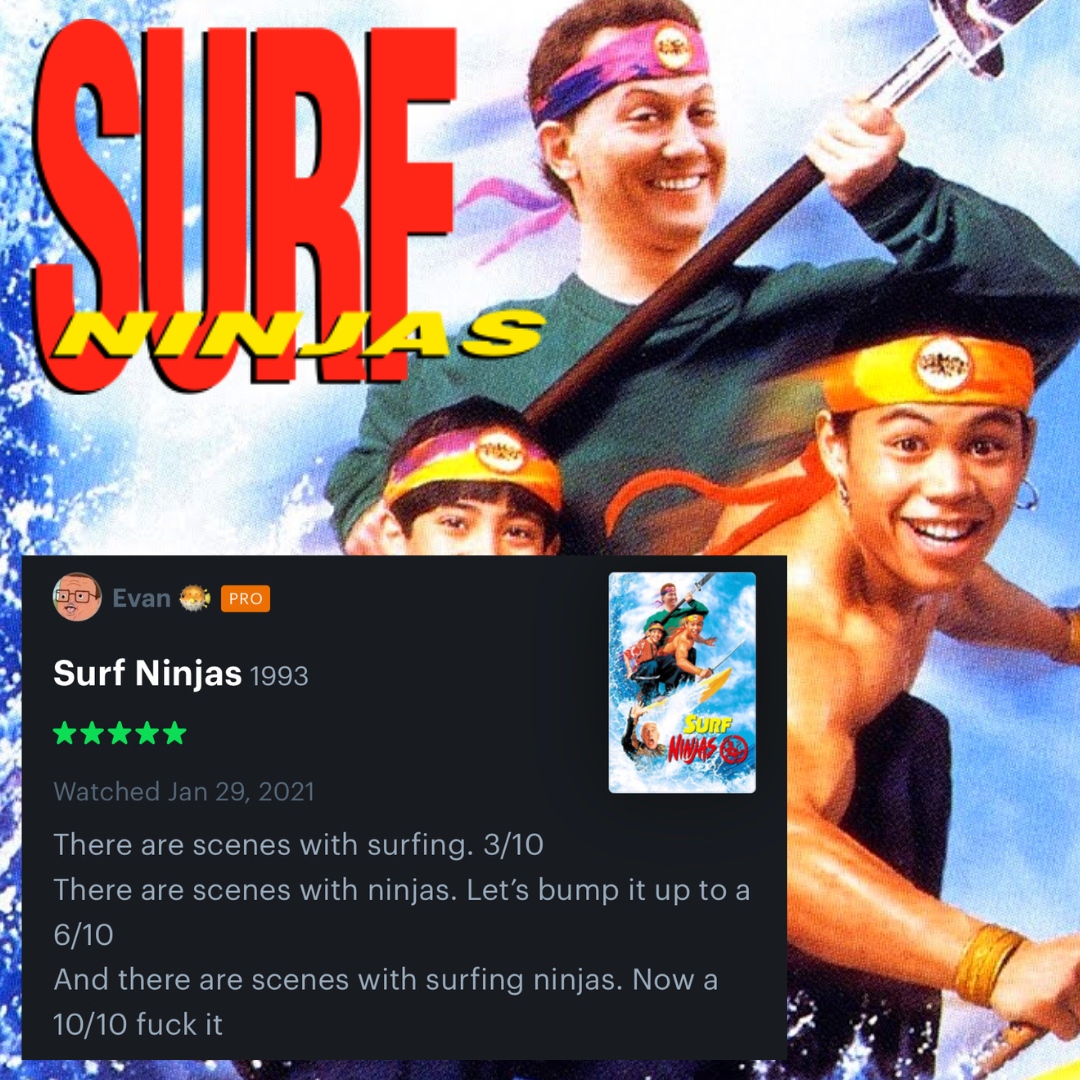 What more could you ever ask for? MOTO-SURFFFFF! Hop on your surfboard next week, Nov 29th at 8PM as our pals at @nostalgicnebula present and ultra-special one night only screening of SURF NINJAS followed by an in-person Q&A with Nic Cowan🥷 🎟️: thefridacinema.org/film/nostalgic…