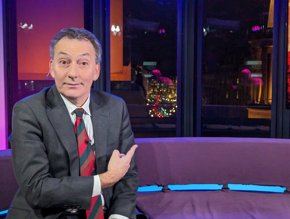 To whoever turns off the Regent Street Christmas lights at 11pm: please keep them on for another 15 minutes.

Love Newsnight.
