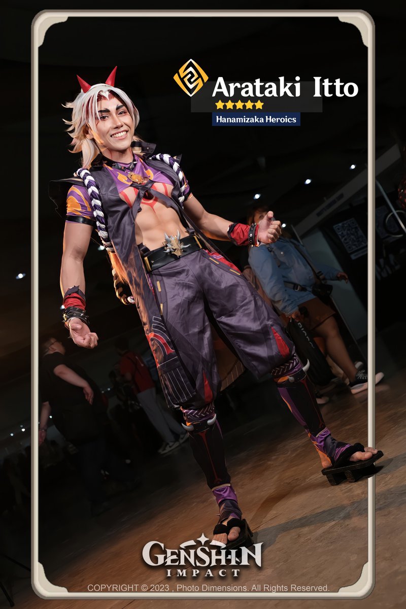 regeistered's tweet photo. In-frame: MOTOKI |
As: Arataki Itto
of @GenshinImpact 

COPYRIGHT© 2023, Photo Dimensions. All Rights Reserved.

#genshinimpact  #genshin #aratakiitto #genshinimpactcosplay #cosplayphotography #cosplayers 
#fujifilm  #FUJIFILMPH #fujifilmphotography #ARCHcon2023 #ARCHconCebu https://t.co/p5onidGkjJ