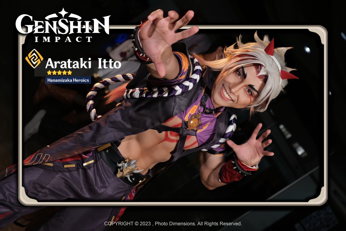regeistered's tweet photo. In-frame: MOTOKI |
As: Arataki Itto
of @GenshinImpact 

COPYRIGHT© 2023, Photo Dimensions. All Rights Reserved.

#genshinimpact  #genshin #aratakiitto #genshinimpactcosplay #cosplayphotography #cosplayers 
#fujifilm  #FUJIFILMPH #fujifilmphotography #ARCHcon2023 #ARCHconCebu https://t.co/p5onidGkjJ