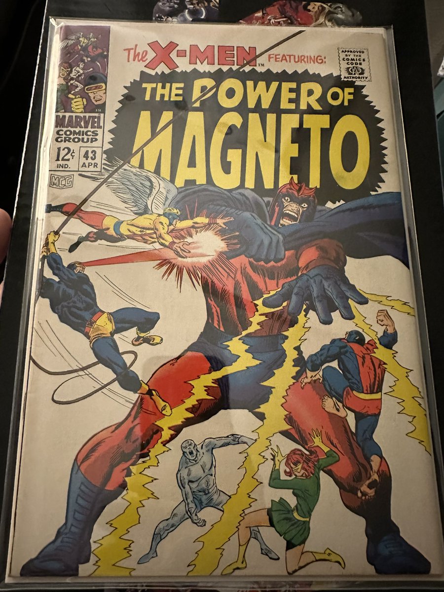 OG_Nerd1981's tweet photo. Classic cover yall!                                                 
#Xmen #Magneto #MarvelComics #Comics #MasterOfMagnetism https://t.co/oY0VCAEPEE