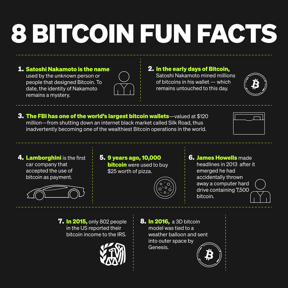 How many of these #bitcoin factoids are you familiar with? 🧠👇
