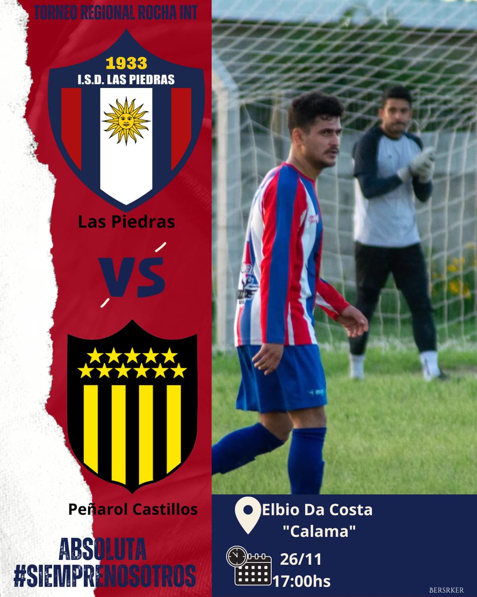 Este domingo nos jugamos la calificación a la Semifinal del 
TORNEO REGIONAL ROCHA INTERIOR

¡vamos todos al CALAMA a alentar al Pedrense! 🔵⚪🔴

Domingo 26 a las 17hs

✅ Socios al día entran gratis 

#siemprelaspiedras
#ElClubDelPueblo