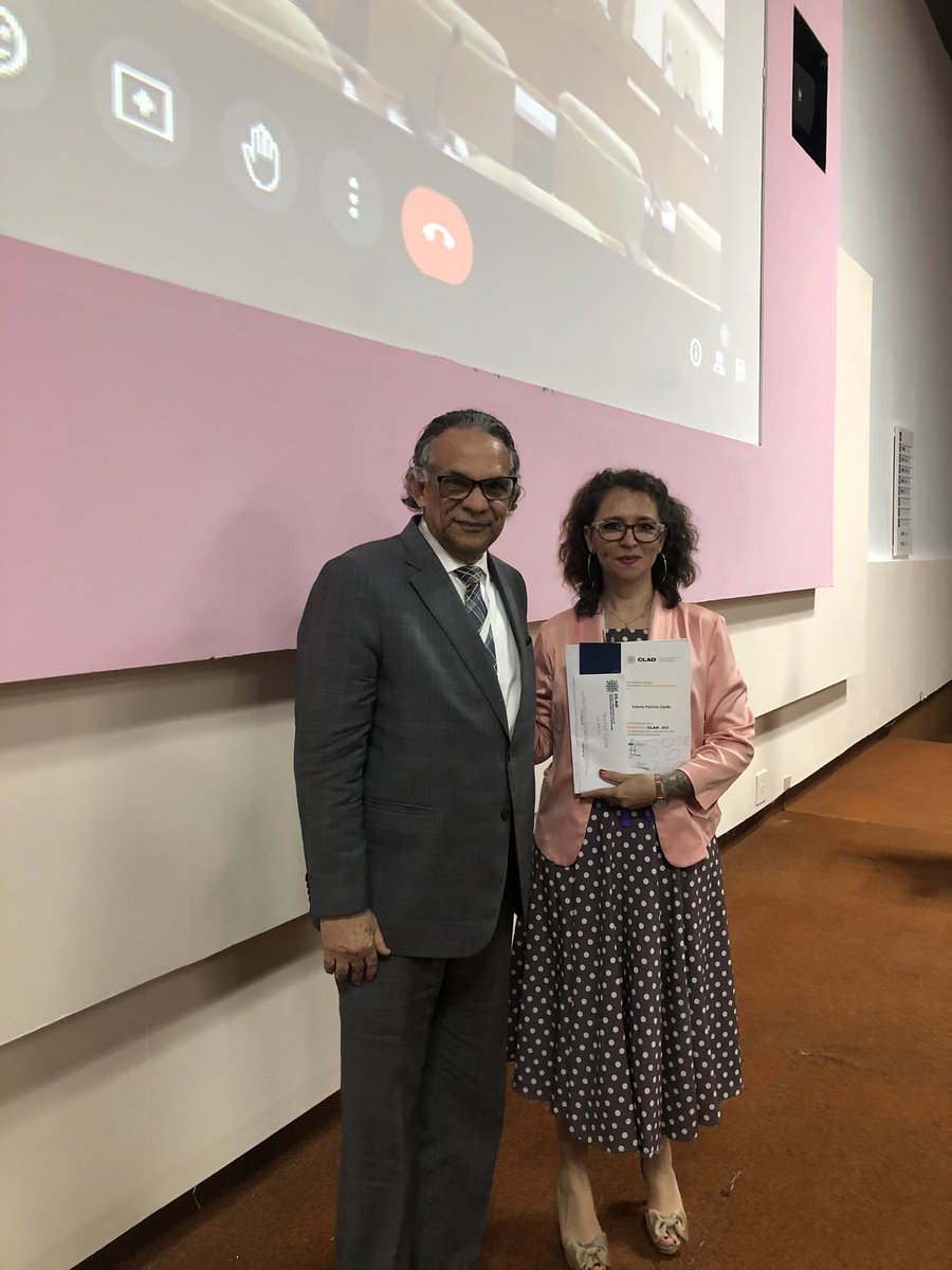Ha finalizado la Presentación y premiación de los ganadores del XXXVI Concurso del CLAD: El proceso de selección de los funcionarios públicos.
✔️#CongresoCLAD2023
