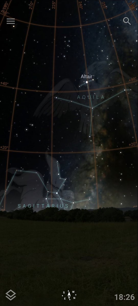 JonathanCl92099's tweet image. #celestialnavigation from my position.