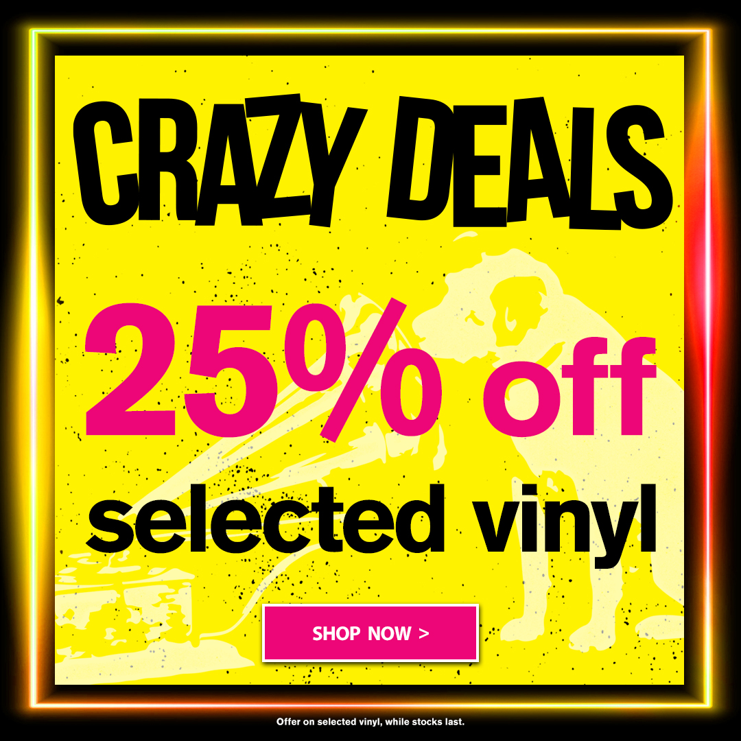 GET IT NOW! CRAZY DEALS on a massive selection of the latest vinyl 💥The Perfect Christmas present right here 🎁

MORE OFFERS HERE 👉 ow.ly/30mn50QaqZx

#hmvCrazyDeals online only tonight