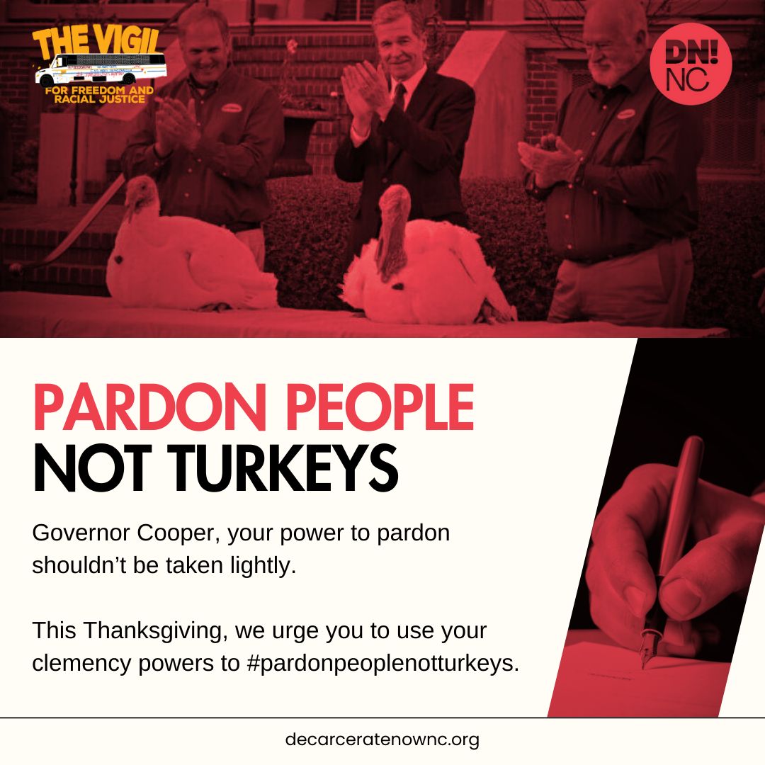 decarceratenow1's tweet photo. Since the 1980s, Governors across the country have participated in an annual #Thanksgiving Turkey Pardon, "an often humorous ceremony in which the birds are pardoned, given a second chance at life after they are spared from ending up on a family's Thanksgiving table." https://t.co/W2k4tM7Wbu