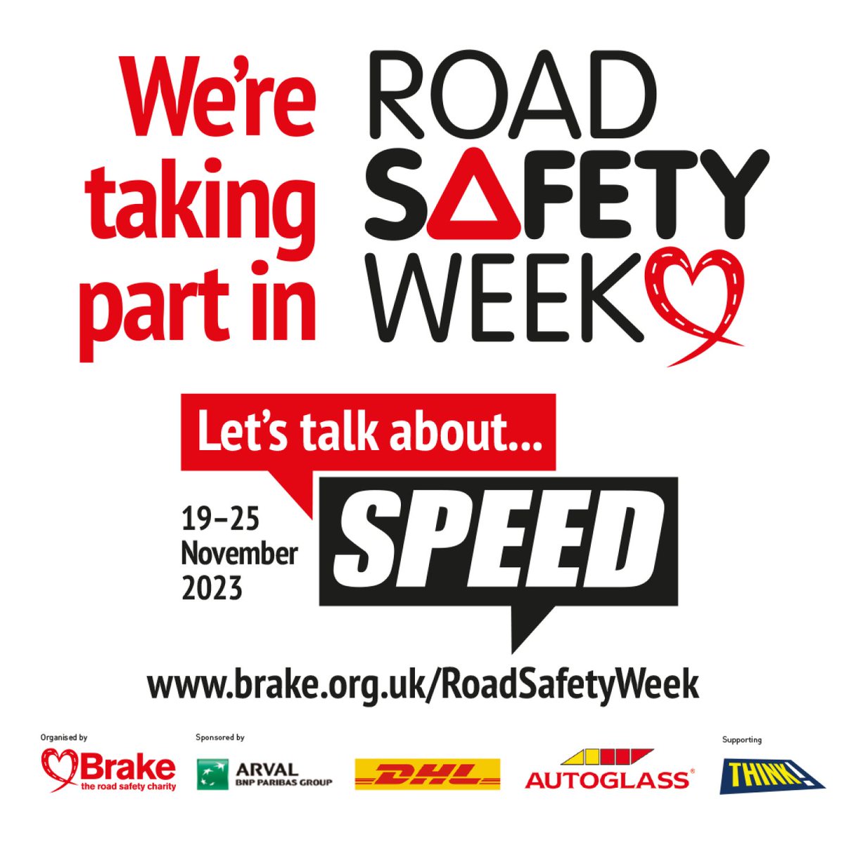 It's #RoadSafetyWeek! On average, five people die on UK roads every day, and the latest figures show speeding is up 20%. Whoever you are and however you travel, we need to talk about SPEED. #SSRP | #SaferRoads | #RoadSafety | #Sussex | #NoNeedForSpeed