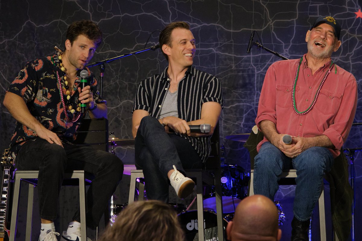 Keegan: "Mitch is the one person that—when I bring a camera on set, Mitch is like: "

Walker Panel, 2023, #SPNHI