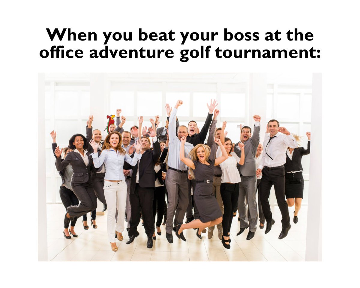 PiagCOaks's tweet photo. Whether it's team building or a work night out, we can offer you a corporate event with a difference at Paradise Island Adventure Golf. Visit https://t.co/dooY2S0GQJ to find your nearest site and make your enquiry!

PS, drop a '👍🏻' if you can spot Maggie McCaw in this picture 🤭 https://t.co/e8QeIilcd4
