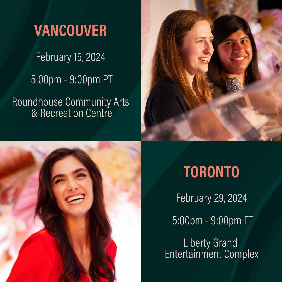 You're invited to... The Odlum Brown Forum Pitch Semi-Final events in Vancouver AND Toronto! ⁠
⁠
Yes, you read that right! In February, we’ll be gathering our community in two cities to celebrate and support the Semi-Finalists.
⁠
Secure your tickets:  ow.ly/BeyV50QaCeb