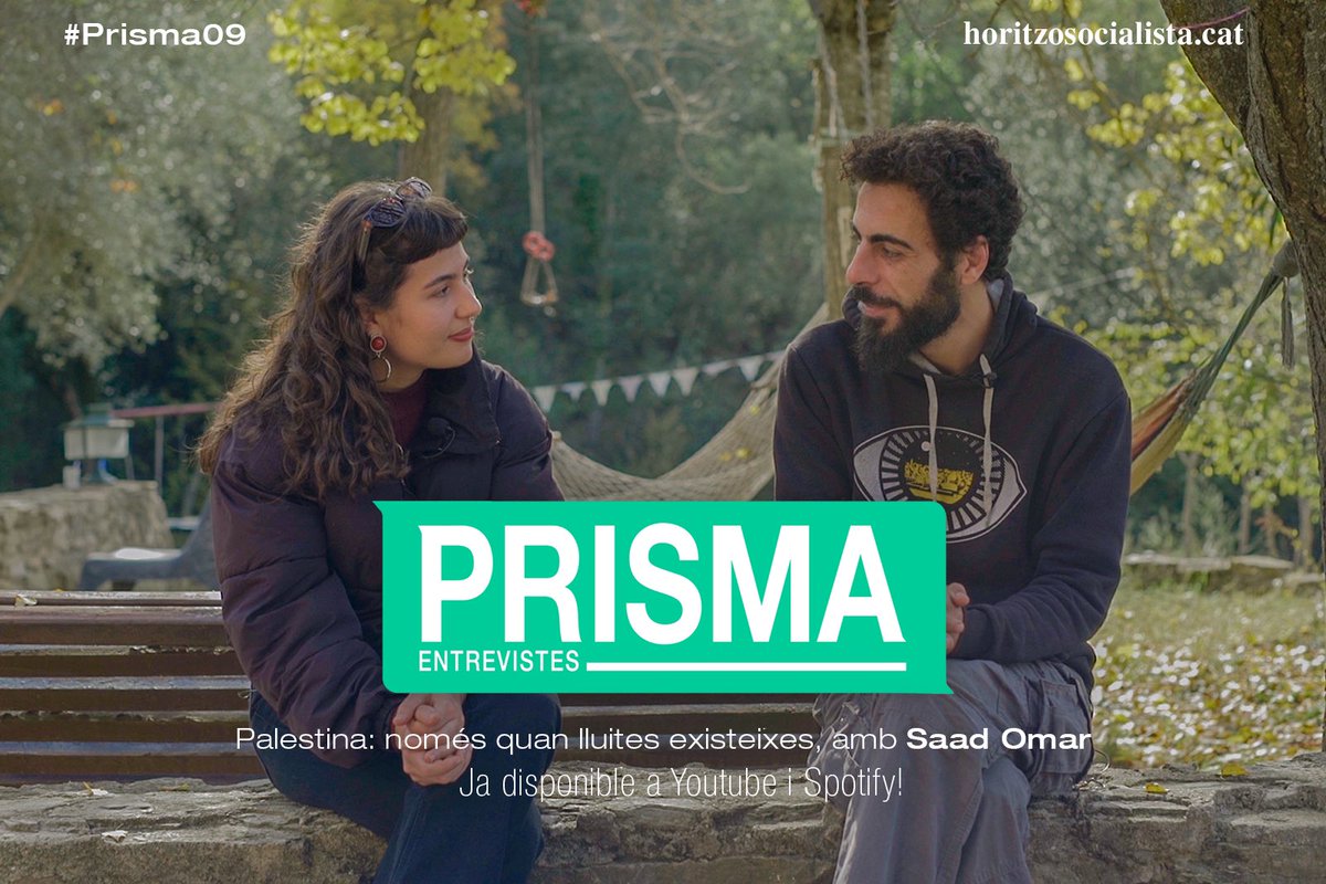 HoritzoS's tweet photo. #PrismaHS | Ja disponible #Prisma09

Fem una mirada a 75 anys d'ocupació amb l'experiència de Saad Omar. 
Per entendre que res del que està passant va començar el 7 d'octubre.

Palestina: només quan lluites existeixes.

https://t.co/2GekwV44xf https://t.co/D47LWosBPV