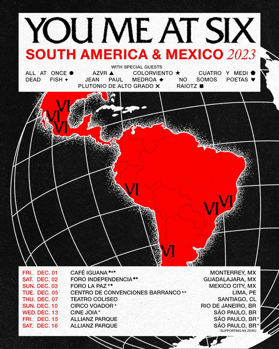 1 WEEK TO GO LATIN AMERICA! ❤️‍🔥 We’re excited to be bringing some amazing local special guests along for the ride🇲🇽🇵🇪🇧🇷🇨🇱 Time is running out so get your tickets on the link below! truthdecay.co/live