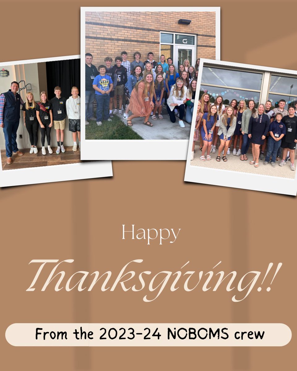 🥧Happy Thanksgiving! 🥧May your hearts be as full as your plates today! 

We are grateful everyday for our partners, mentors, and those championing our program to create an amazing experience for us! #noboms #stembest