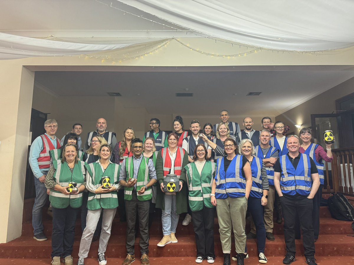 SalliPilcherNHS's tweet image. Super proud to be part of this amazing &amp;amp; talented group  of people: our SLT @NCICNHS . Amazing to spend time with you &amp;amp; get to know you all better. Challenging team building exercises but we smashed the last one by collaborating together #oneteam #onetrust