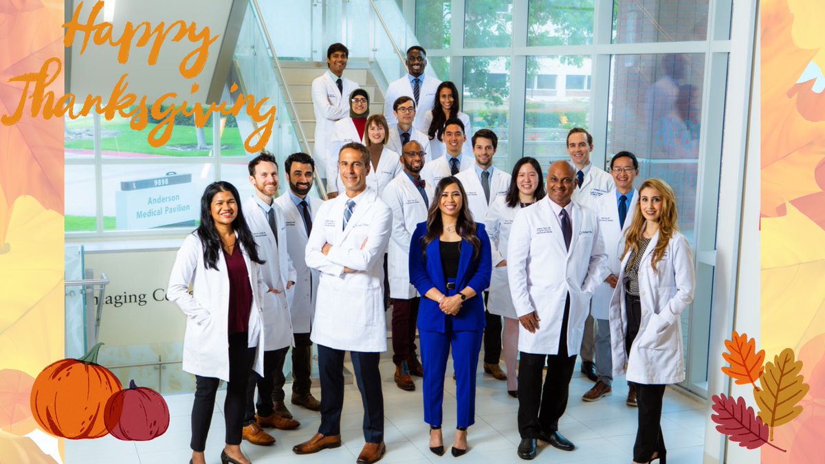 Happy Thanksgiving from the Scripps CV fellowship! We are so grateful for this amazing bunch of fellows, our faculty & PDs, our program coordinator, the opportunity to train at Scripps, & for the greater #cardiology community! #CardioTwitter 🍂🫀🙏🍁