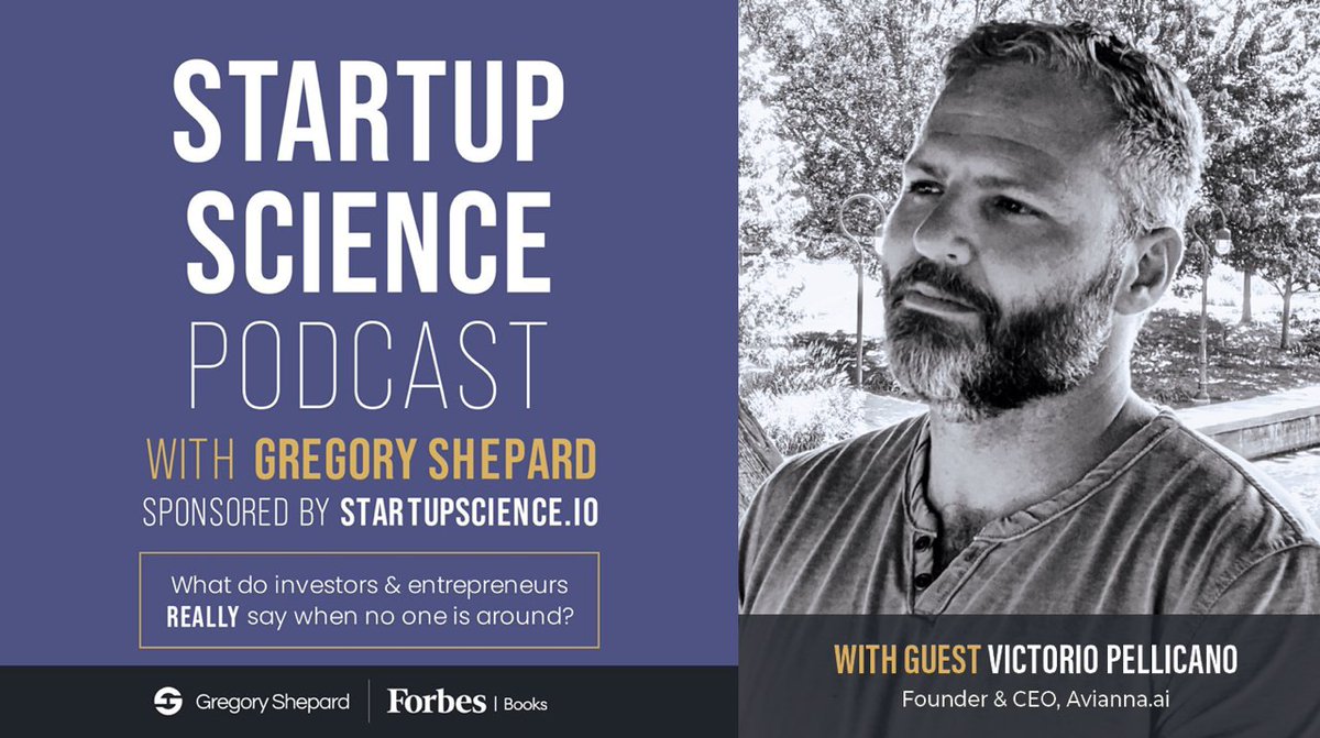 startupscience_'s tweet image. Part two of Greg's convo with Victorio Pellicano is now live! They discuss how Vic stays focused when facing life’s turbulence and keeps moving forward with resilience

Listen Here: hubs.ly/Q029Pw6S0

#startups