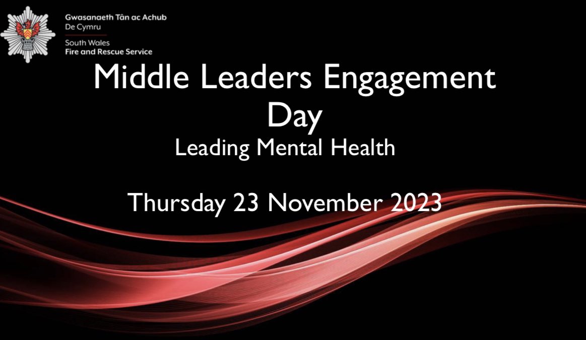 What a day ! Middle Leaders Engagement Day, Leading Mental Health @SWFireandRescue Thank you to our guest speakers and especially to our Lived Experience Panel ! Open and honest conversations save lives ! @2wishcharity @jafoundation24 @SarahJonestoo @rhianmannings #mentalhealth