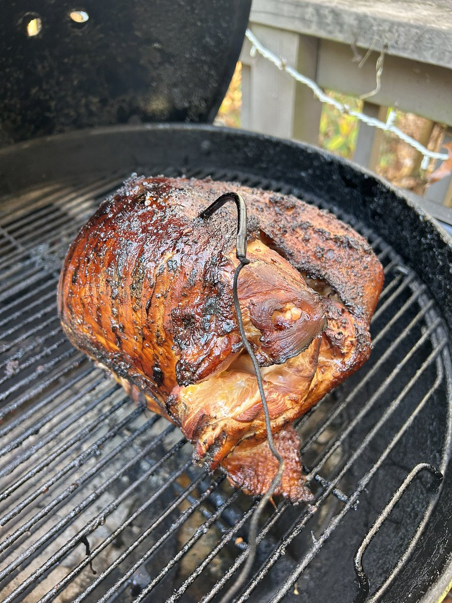 gregorysheldon's tweet photo. @defencelawyer Smoked turkey breast is done- https://t.co/FNurPfbhtz