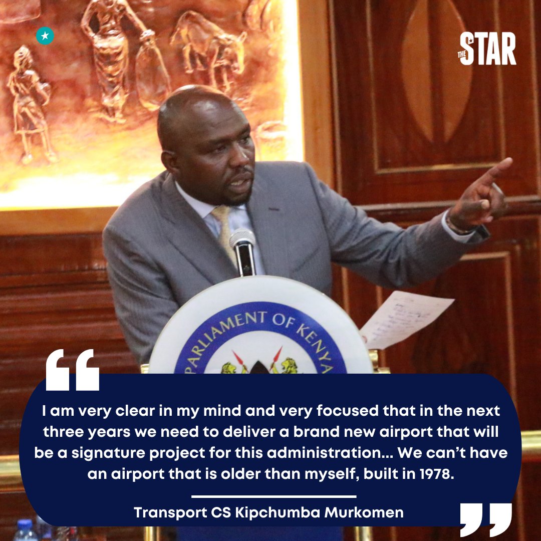 A signature project after 1 and 1/2 years?.. With empty coffers?

What is that issue with the year JKIA was built?.. Kipchumba Murkomen <a href="/kipmurkomen/">KIPCHUMBA MURKOMEN, E.G.H</a> renovate and fix the roof...or... 
State house was built in 1907..pia hiyo mnajenga ingine?