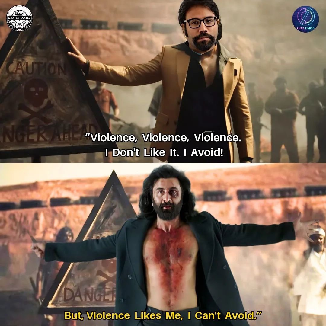 No Ghost, No Alien, No Zombies, No CBFC But This 'A'nimal and his Violence Scares Me More! 🥵🪓🔥💀
.
#Animal #AnimalTrailer #RanbirKapoor #SandeepReddyVanga #BobbyDeol #ArjanVailly #AnilKapoor #rashmikamandanna #kabirsingh #arjunreddy #suryacinefinite #OCDTimes #maadalaadlahere