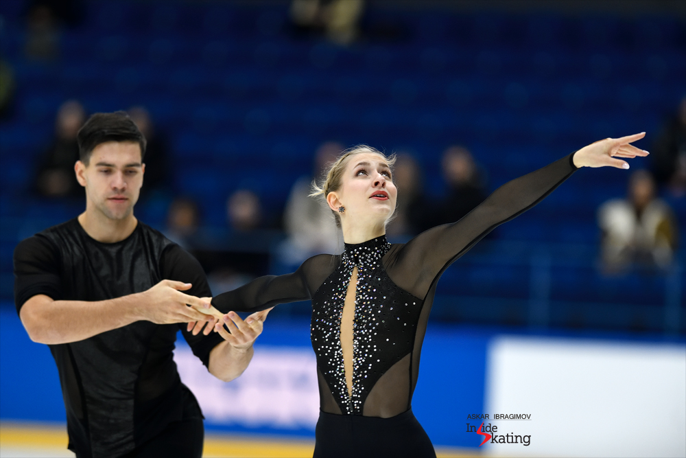 insideskating's tweet photo. @IceLabBergamo @BevSmithWrites The trust they have in their future. 
The trust we have in their future.

#MinervaFabienneHase and #NikitaVolodin, gold medalists in Espoo.

(no better photo to end our #GPEspoo thread) https://t.co/sMxd8dS8Di