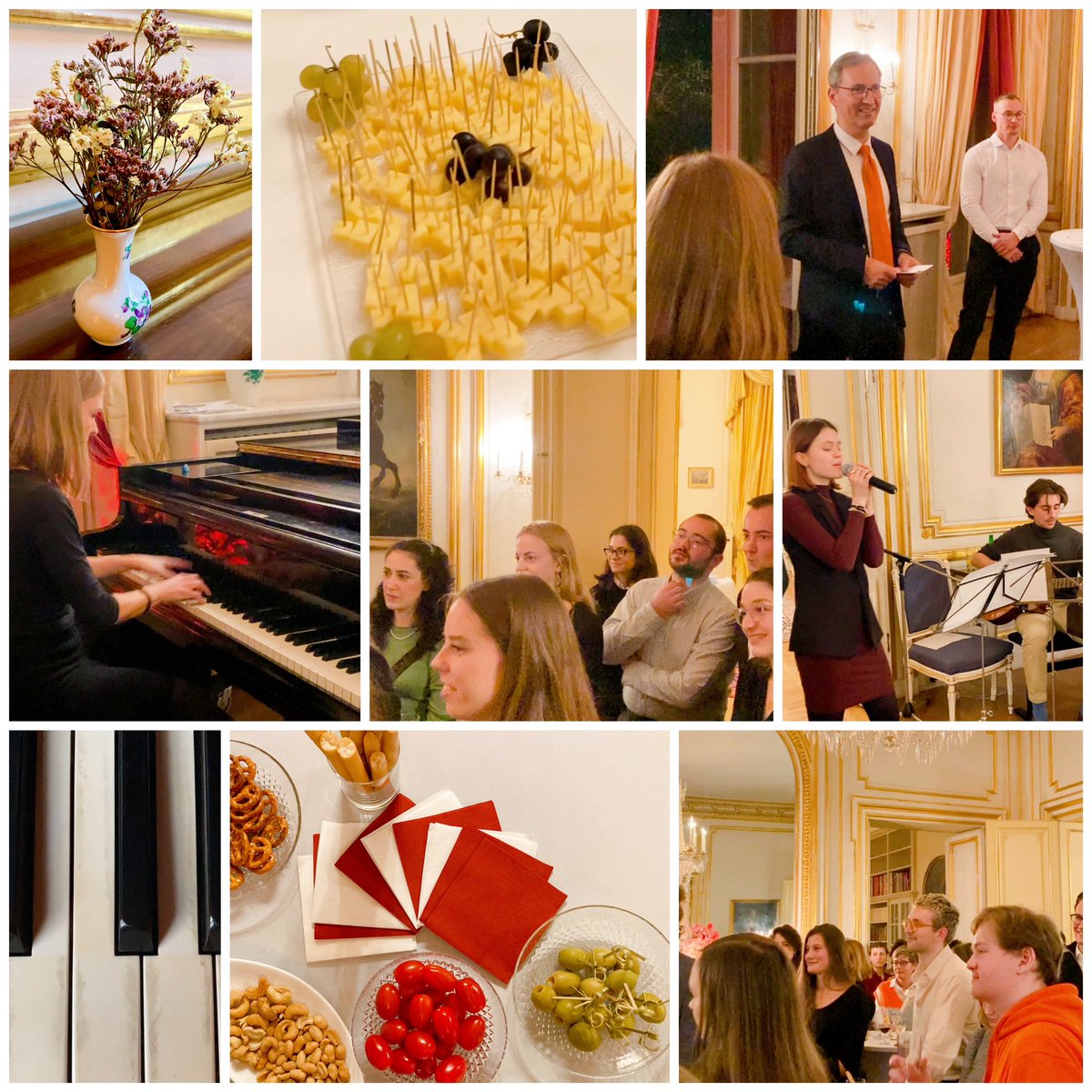 AustriainFR's tweet photo. #Apéro à l’Ambassade 🇦🇹 2.0 ! La seconde édition de notre apéro à l’Ambassade bat son plein. Heute laden wir in Frankreich lebende Österreicher:innen zum Kennenlernen und Austauschen in die Botschaft ein.✨#refocusaustria #jugend #autricheenfrance https://t.co/MW31TdH4dQ