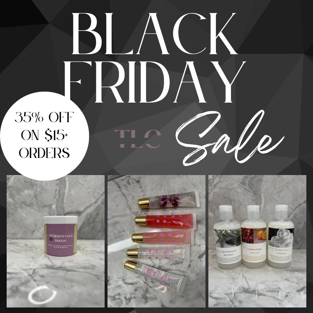 bonitanishaa's tweet photo. Smell amazing this holiday season!

Spend $15 on beauty care items &amp; save 35% on your order.

Lip glosses, whipped soap soufflés, shea butter &amp; aloe vera body washes, body butter, &amp; more ✨ https://t.co/BseobbqVWX