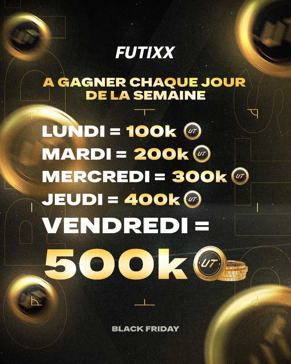 ❤️ C'est le Black friday je vous offre des credits toute la semaine ❤️

On est Jeudi, 400k à gagner sur la console de ton choix 🤗

▶️ Like ❤️&amp; follow 
▶️ Mets ta console en commentaire

Tirage demain après midi 🍀