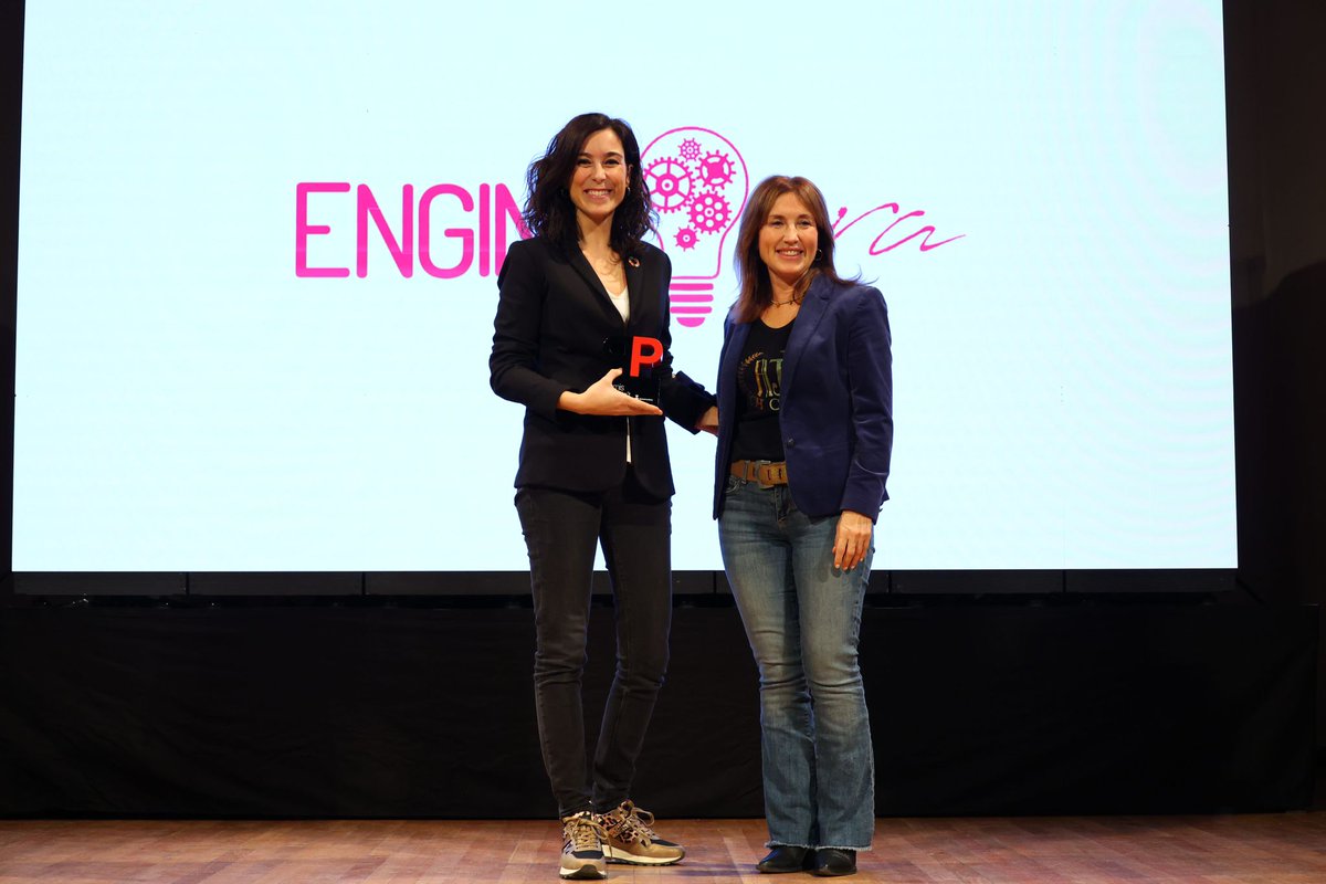 DiputacioGirona's tweet image. Seguim!
🔬@planella_silvia, fundadora del projecte @enginy_era que divulga les disciplines científiques i tecnològiques trencant amb estereotips de gènere i altres discriminacions.
🏅Els #PremisProjectat han donat un impuls al seu funcionament.

#COCREIX #FonsUECat #PromoecoDdGi