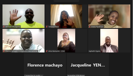 Snapshot: Our final online connect before we meet in person in Nairobi! Thanks to the consumer advocates in Kenya who've informed our #GlobalCongress2023 - Youth Education Network @CINKenya @CDA_KE & more. Few places remain. Contact➡️Congress@consint.org.…