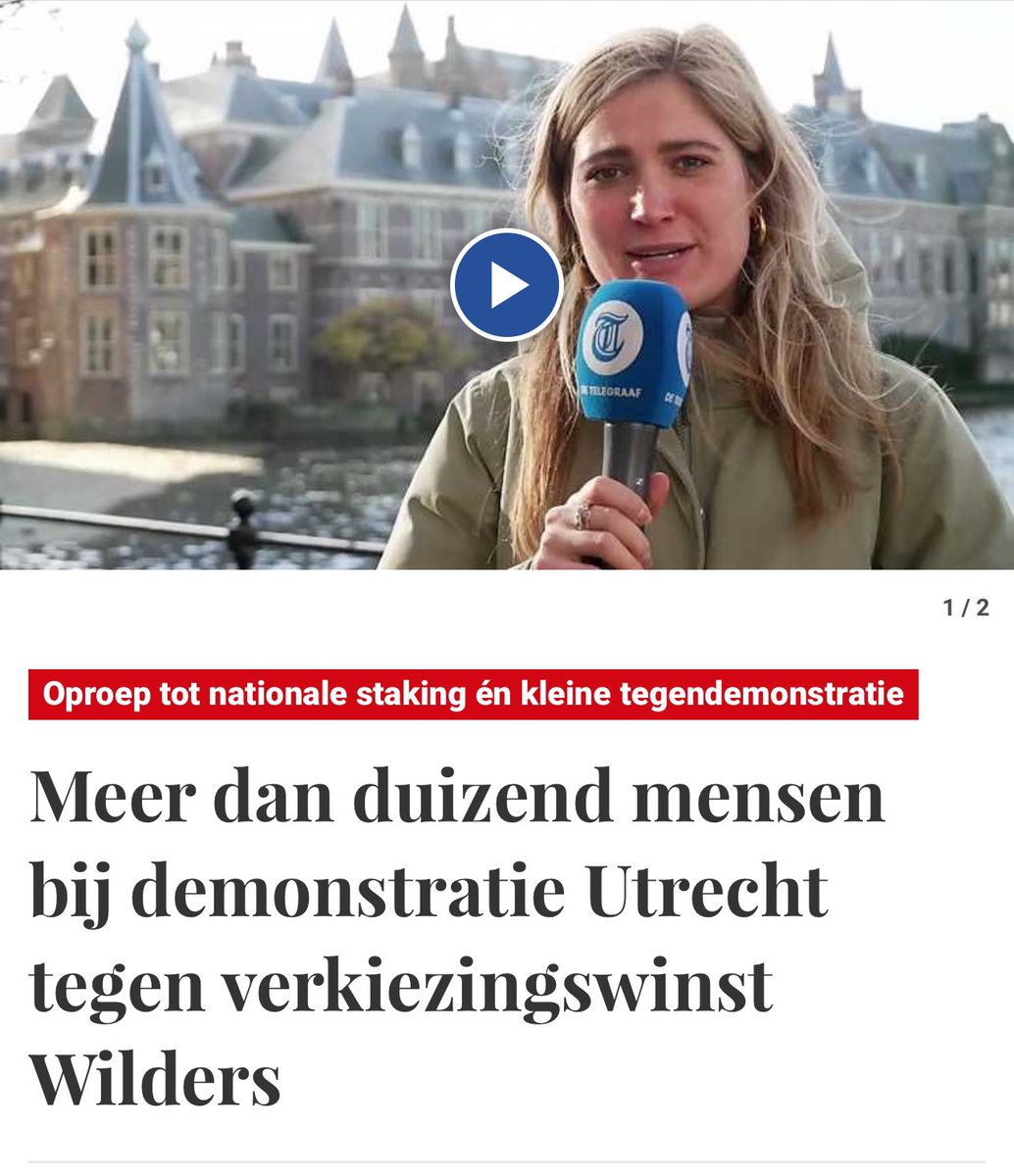Het is exact dit gedram, het opleggen van hun manier van denken, hun manier van leven, volgens globalisme en wokisme, wat de rest van Nederland zat is, en wat precies tot deze verkiezingsuitslag heeft geleid.

Links liberalen moeten eens starten met een cursus zelfreflectie.
