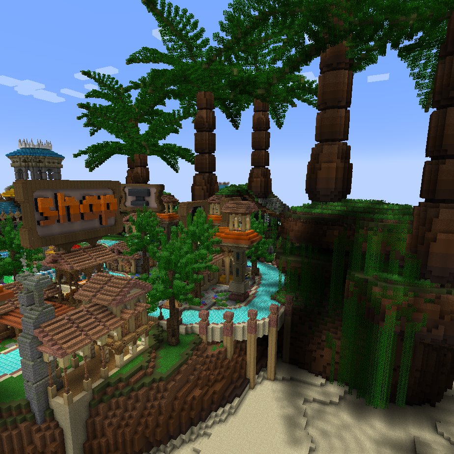This tropical spawn will soon be available on my discord! 🌟I leave you some progress here 🌴
<a href="/BuildersRefuge/">Builder's Refuge</a> ⚒
#Minecraft #minecraftbuild 
✅Discord: discord.gg/c8UTHfpk3m
