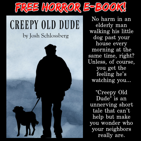 JoshsNightmare's tweet photo. It's a not-so-beautiful day in the neighborhood... Download my free short story, "Creepy Old Dude," today or email link as a gift!
https://t.co/qHQUkD9RFk
#horror #horrorbook #horrorbooks #horrorgifts #horrorgift #freebook #freebooks #horrorcommunity #horrorfamily #horrorfam https://t.co/Fupfj9O04I