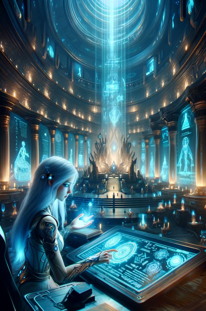 AethericaX's tweet photo. AI Analysis
The last day of the working week means a full code check of the Seraphim Protocol.
Have a great Friday all!
#SeraphimConstruct #7WP #Worldbuilding #ConceptArt https://t.co/rVfzu66bLf