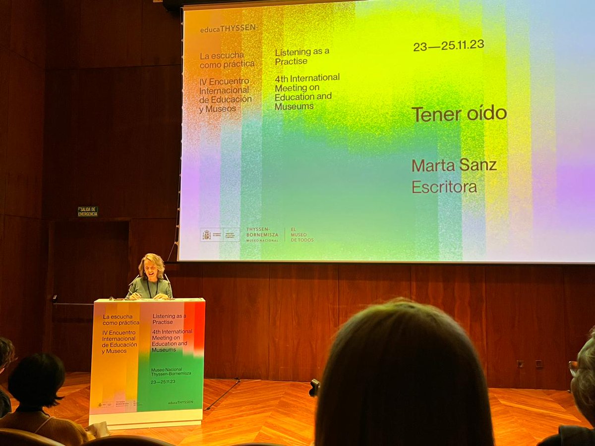 Museo Artequin (@artequin) on Twitter photo Nuestra directora ejecutiva Yennyferth Becerra junto a la Coordinadora del Área Educativa, Carolina Hernández, están participando en el #IVEncuentroEducaciónyMuseos de @EducaThyssen <a href="/MuseoThyssen/">Museo Thyssen</a> 👏✨️ Nuestra directora ejecutiva Yennyferth Becerra junto a la Coordinadora del Área Educativa, Carolina Hernández, están participando en el #IVEncuentroEducaciónyMuseos de @EducaThyssen <a href="/MuseoThyssen/">Museo Thyssen</a> 👏✨️