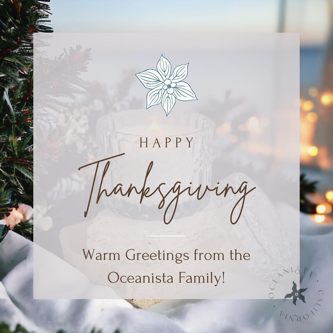 oceanistabrand's tweet photo. Happy Thanksgiving to you and yours. We are grateful for you. 🦃🤍🙏🏼🧡 https://t.co/1sv4GnfZe6