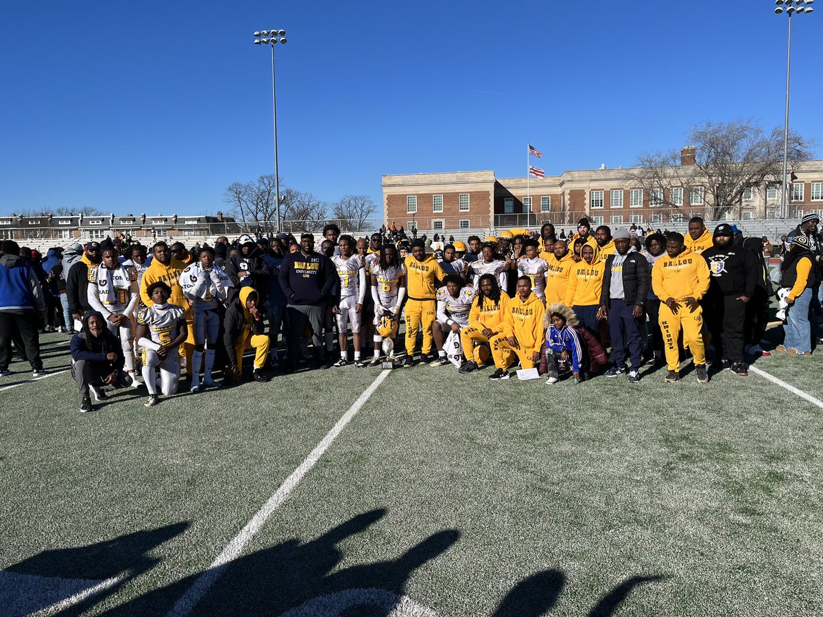 Congratulations to Dunbar for winning the 2023 Turkey Bowl Also congratulations to Ballou for receiving runner up honors