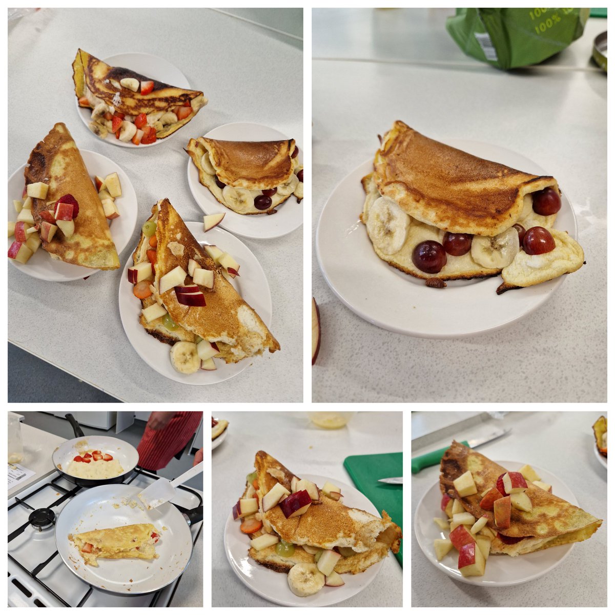 DT_Deanery's tweet photo. Years 7, 8, and 9's have been at it again, smashing recipes out of the park!! Soufflé Omelette, Dutch Apple Cake and Chilli-con-carne. Simple recipes but they all taste amazing!!
@DBAT_UK @deaneryacademy #GetBaking https://t.co/RJl2wKGKnI