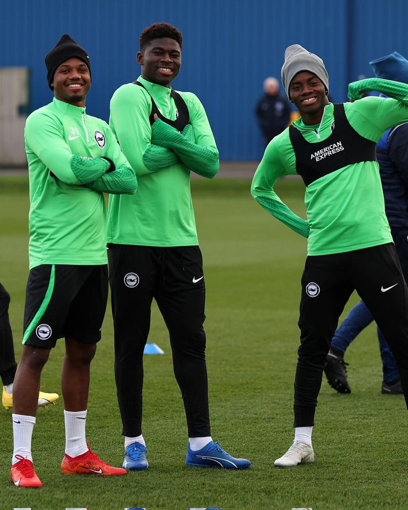 Kaorumitomafan's tweet photo. Fun in the training 💪💙
#brighton https://t.co/jA2WyNJne4