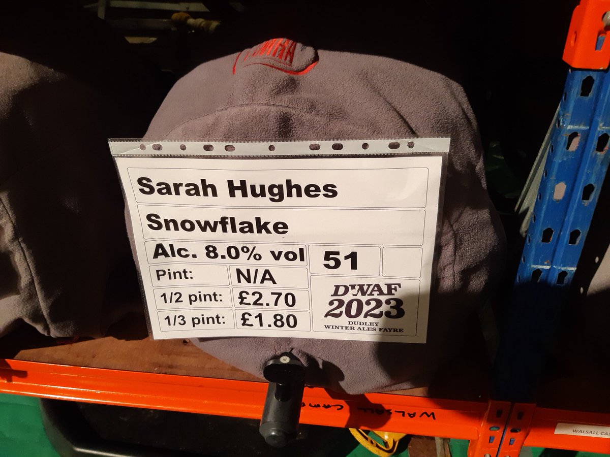 John Corser (@johncorserxstar) on Twitter photo Snowflake from Sedgley's Sarah Hughes Brewery is beer of the festival at <a href="/Dudley_WAF/">Dudley Winter Ales Fayre</a>. <a href="/KinverBrewery/">Kinver Brewery</a>'s Wonky brewed in honour of The Crooked House is runner-up. Snowflake from Sedgley's Sarah Hughes Brewery is beer of the festival at <a href="/Dudley_WAF/">Dudley Winter Ales Fayre</a>. <a href="/KinverBrewery/">Kinver Brewery</a>'s Wonky brewed in honour of The Crooked House is runner-up.