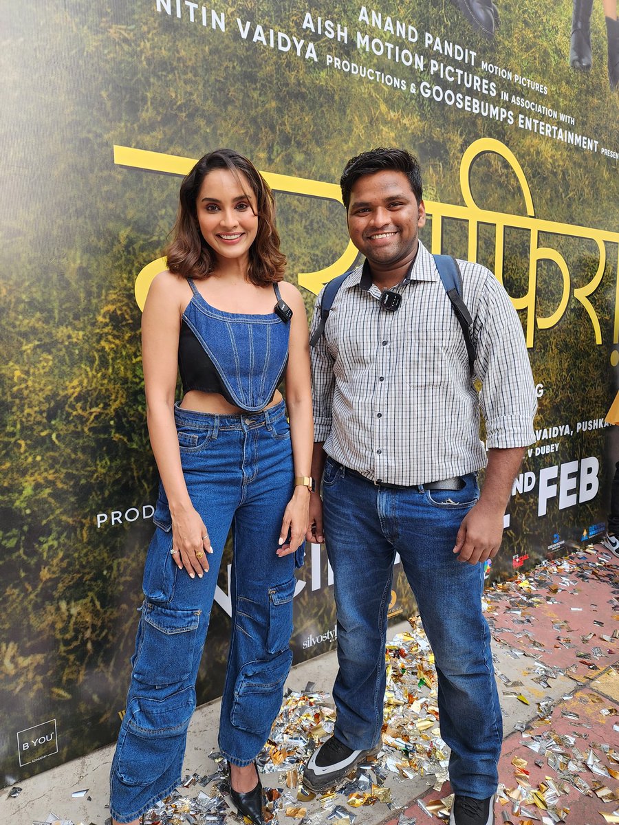 Pawan Sakat (@pwnsakat) on Twitter photo Beautiful & Stunning Another Debutant <a href="/DishaPardeshi9/">Disha Pardeshi</a> , Clicked with her Post Interview
.
.
Stretching Out all the warm wishes to her as she debuting with #Musafira
.
.
#Pwnsakat #DishaPardeshi #PosterLaunch Beautiful & Stunning Another Debutant <a href="/DishaPardeshi9/">Disha Pardeshi</a> , Clicked with her Post Interview
.
.
Stretching Out all the warm wishes to her as she debuting with #Musafira
.
.
#Pwnsakat #DishaPardeshi #PosterLaunch