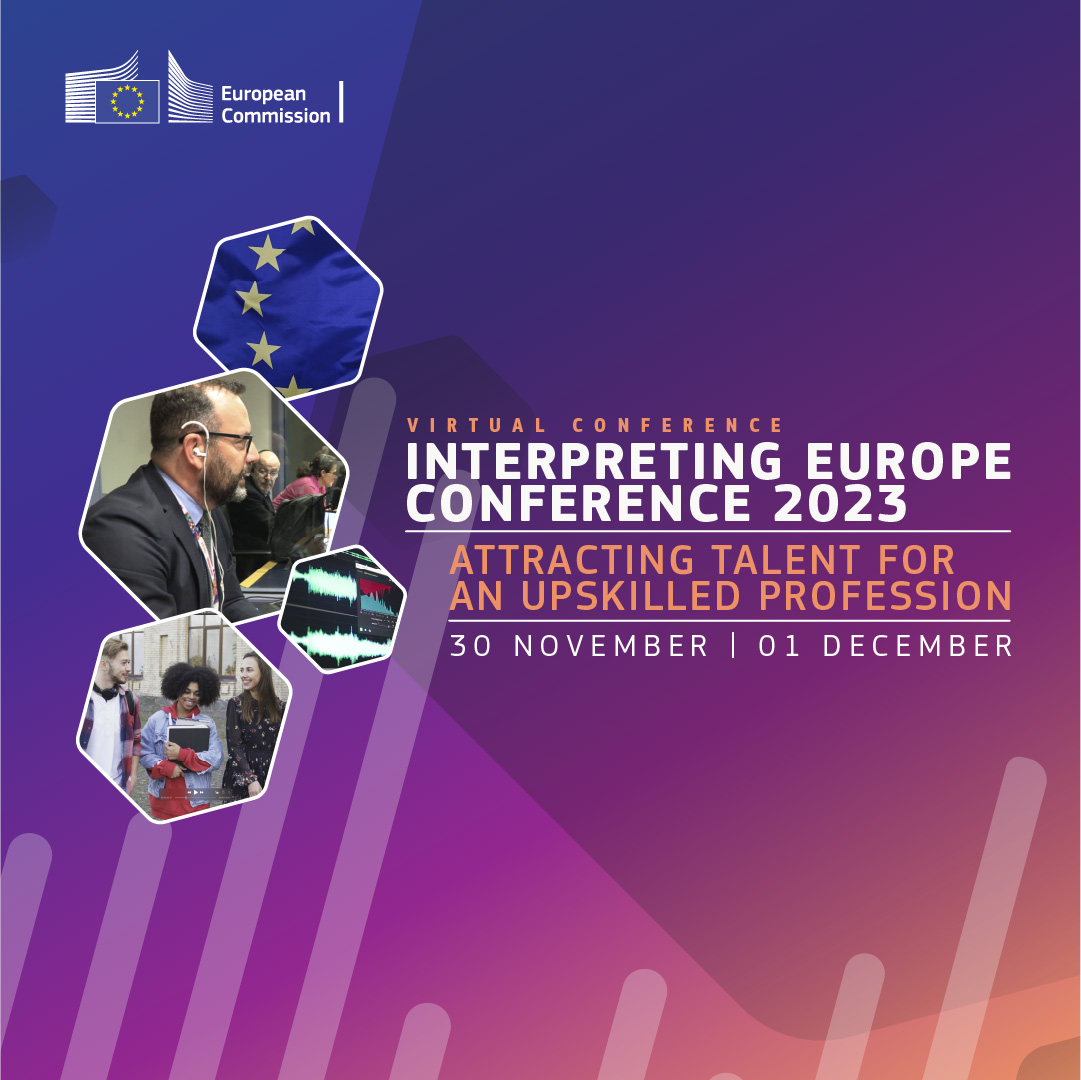 EUInterpreters's tweet photo. Only 1️⃣ week left to talk about how to bring in top talent in #interpretation! 🤩
Join us at #InterpretingEurope for a virtual event with experts from universities, inter-institutional relations and more to get the best tips! 💡

📅 30 Nov - 1 Dec
ℹ️ https://t.co/FgUrwrRZb5

#1nt https://t.co/TPIYCOkS51