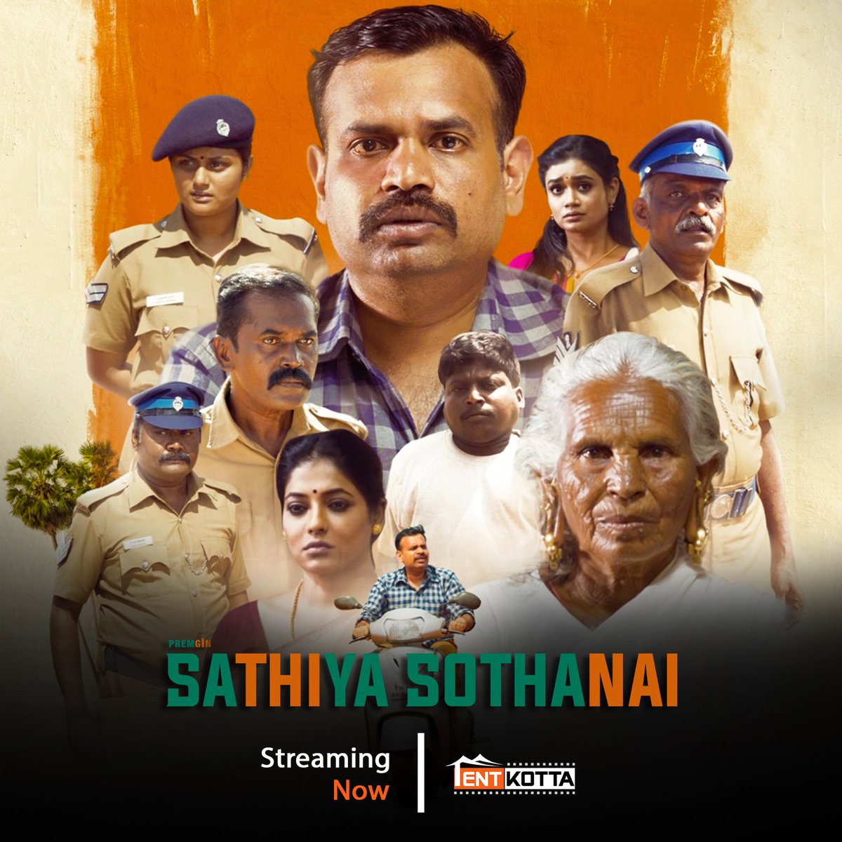 Streaming now #SathiyaSothanai