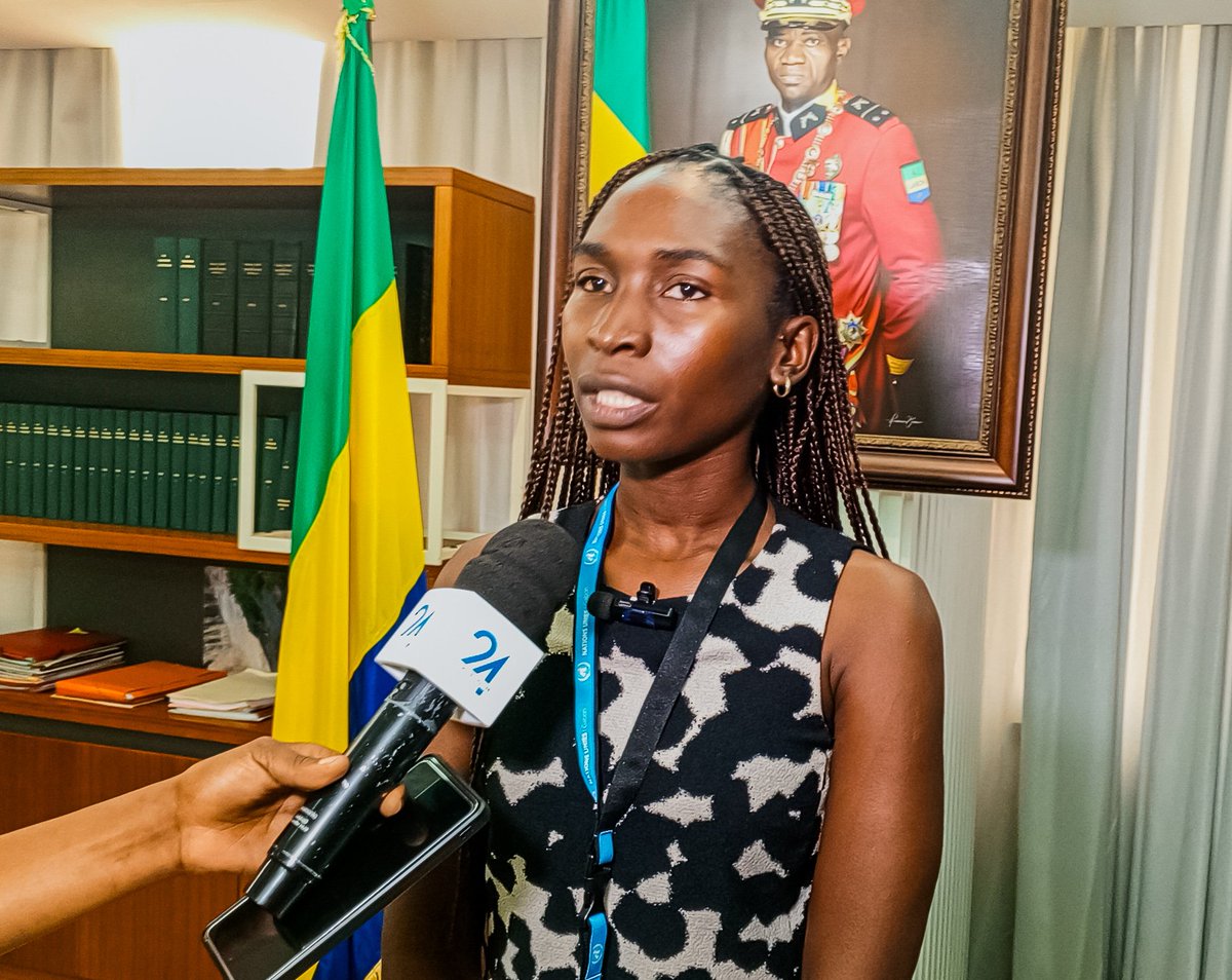 AndreJAugand's tweet photo. 📷J'ai recu ce 23/11 les lauréats du concours d'éloquence #Lavoixdesjeunes pour le développement durable en amont de la #COY18 à Dubai où ils représenteront les jeunes du #gabon, conduits par le @undpgabon . Fier de cette jeunesse consciente des enjeux du développement durable. https://t.co/WjCutdHWaC